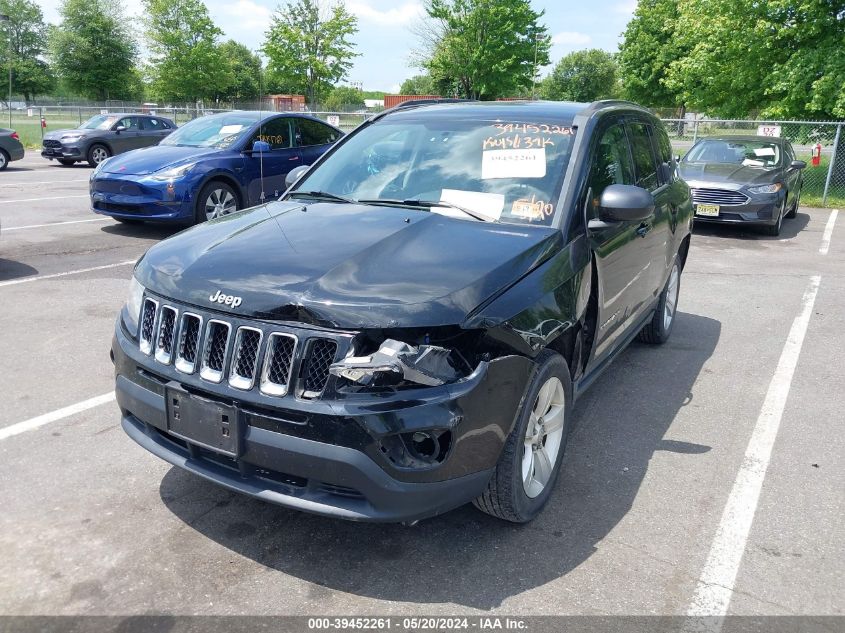 2012 Jeep Compass Sport VIN: 1C4NJDBB9CD511017 Lot: 39452261