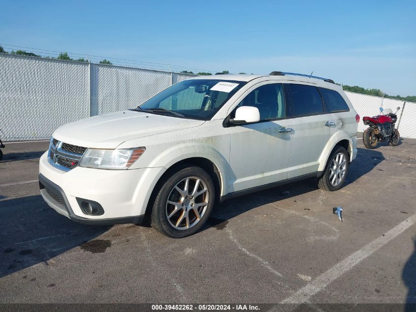 2013 Dodge Journey Crew VIN: 3C4PDCDG8DT569604 Lot: 39452262