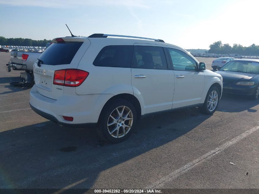 2013 Dodge Journey Crew VIN: 3C4PDCDG8DT569604 Lot: 39452262