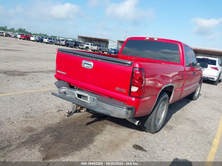 2005 GMC New Sierra C1500 VIN: 1GTEC19V55Z108750 Lot: 39452285