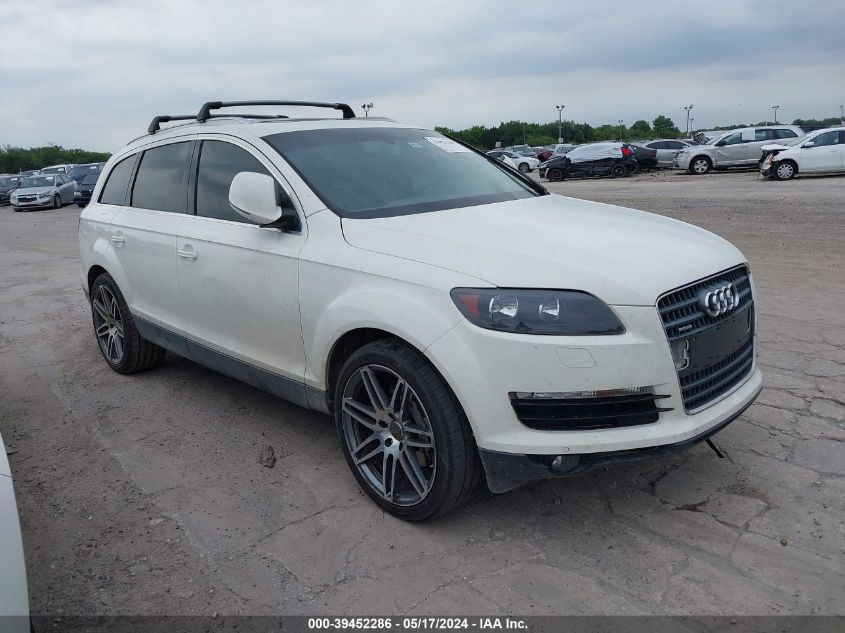 2009 Audi Q7 3.6 5 Passenger/3.6 Premium VIN: WA1AY74L99D015994 Lot: 39452286