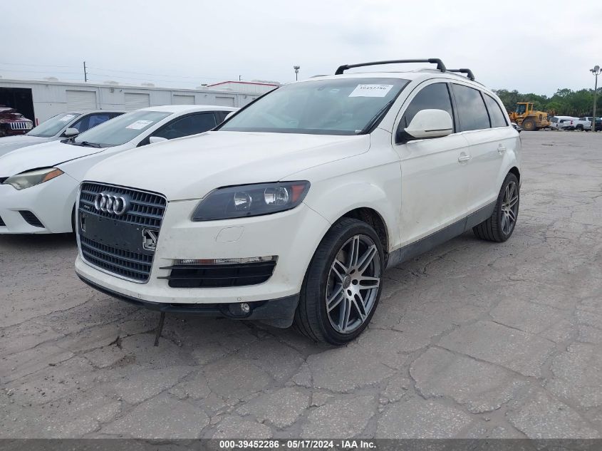 2009 Audi Q7 3.6 5 Passenger/3.6 Premium VIN: WA1AY74L99D015994 Lot: 39452286