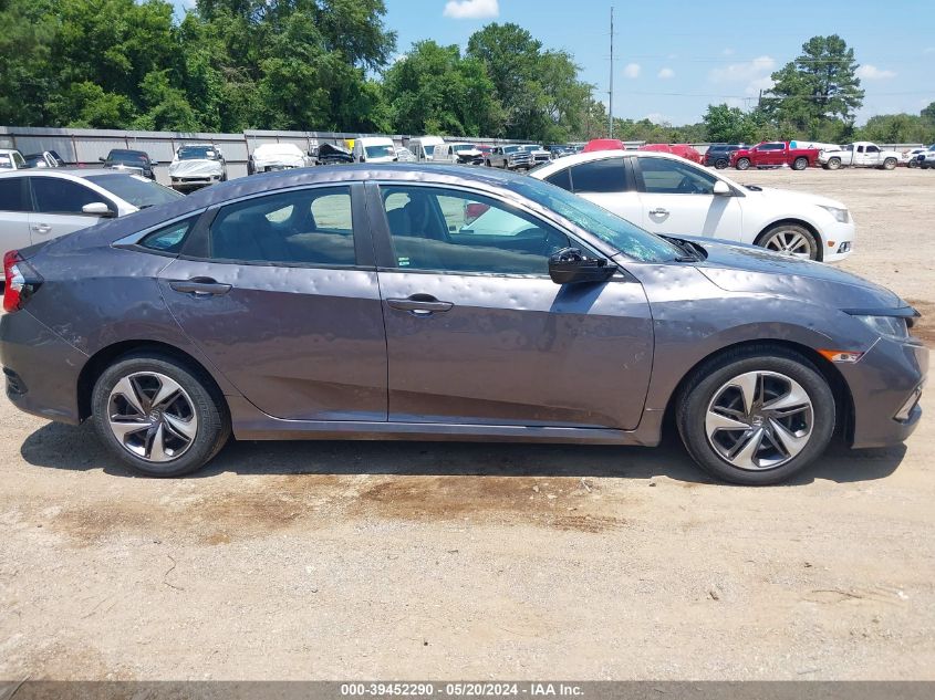 2019 Honda Civic Lx VIN: 19XFC2F66KE050744 Lot: 39452290