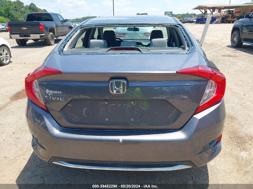 2019 Honda Civic Lx VIN: 19XFC2F66KE050744 Lot: 39452290