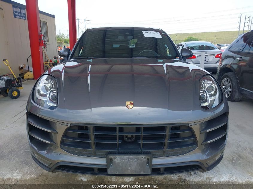 2015 Porsche Macan Turbo VIN: WP1AF2A53FLB99334 Lot: 39452291