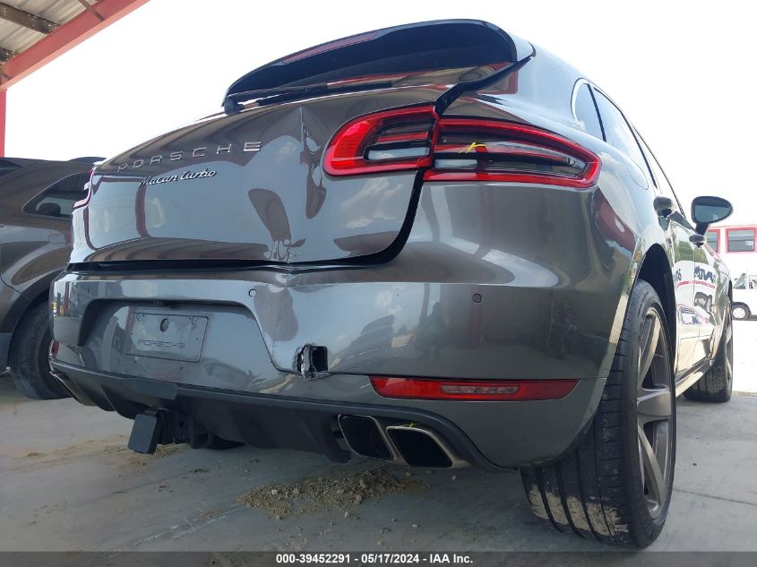 2015 Porsche Macan Turbo VIN: WP1AF2A53FLB99334 Lot: 39452291