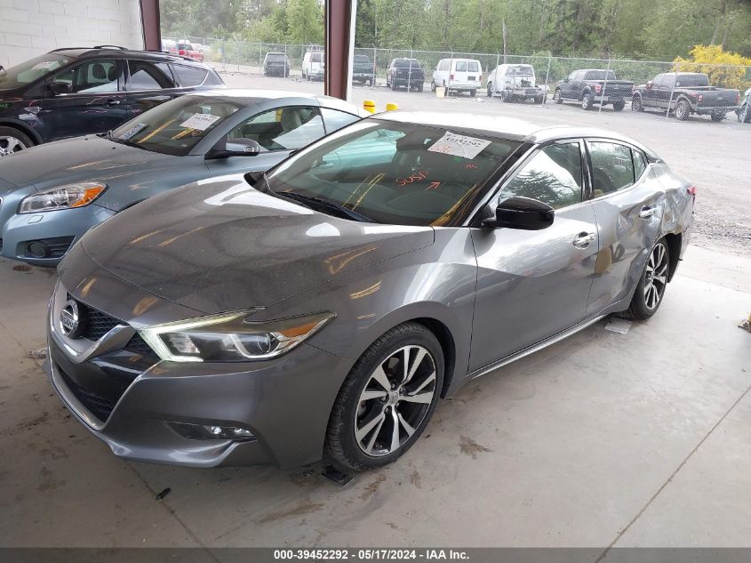 2016 Nissan Maxima 3.5S/Sv/Sl/Sr/Plat VIN: 1N4AA6AP0GC447183 Lot: 39452292