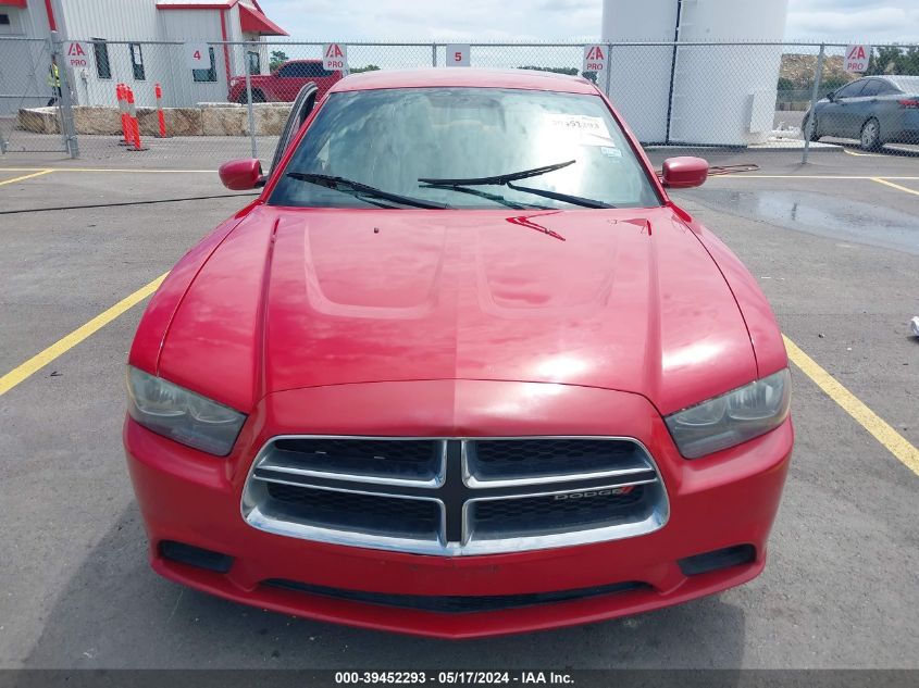 2013 Dodge Charger Se VIN: 2C3CDXBG7DH626106 Lot: 39452293