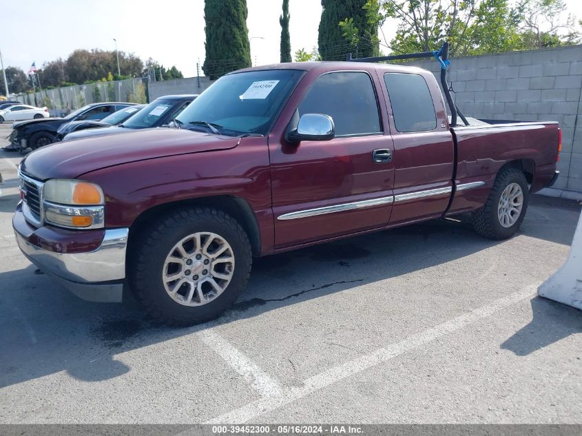 2000 GMC Sierra 1500 Sle VIN: 1GTEC19V7YZ203685 Lot: 39452300