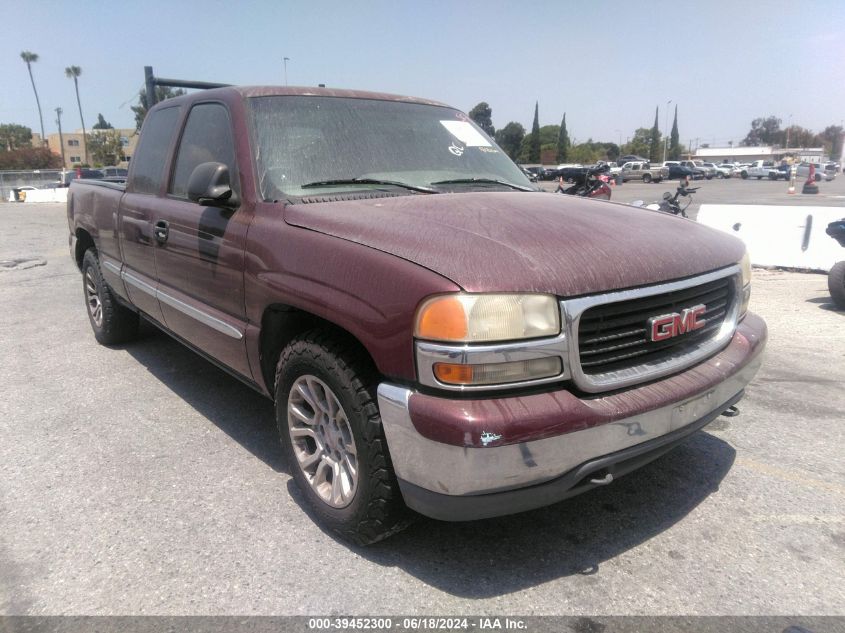 2000 GMC Sierra 1500 Sle VIN: 1GTEC19V7YZ203685 Lot: 39452300