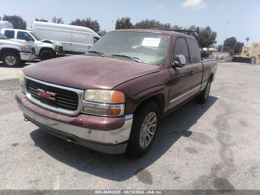 2000 GMC Sierra 1500 Sle VIN: 1GTEC19V7YZ203685 Lot: 39452300