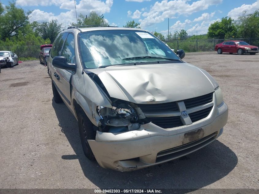 2007 Dodge Grand Caravan Se VIN: 1D4GP24R77B159209 Lot: 39452303