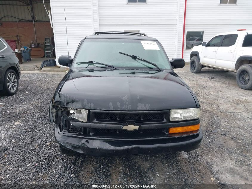 2001 Chevrolet Blazer Ls VIN: 1GNCS18W11K113507 Lot: 39452312