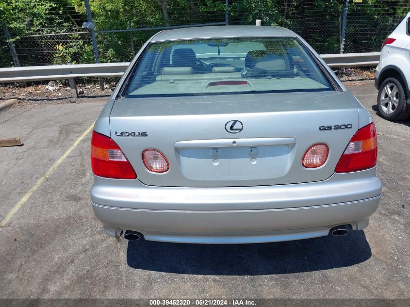 2000 Lexus Gs 300 VIN: JT8BD68SXY0103233 Lot: 39452320