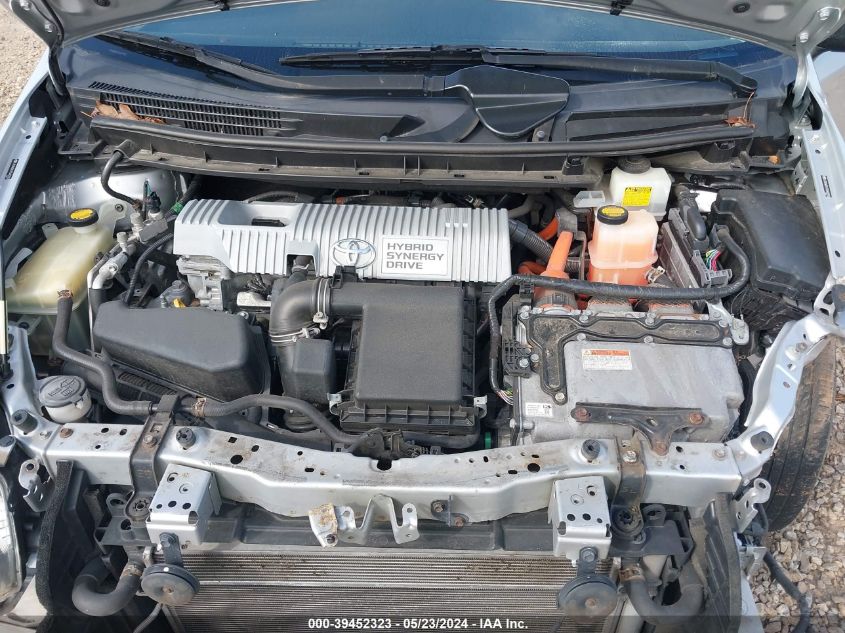 2012 Toyota Prius Three VIN: JTDKN3DU7C5483552 Lot: 39452323