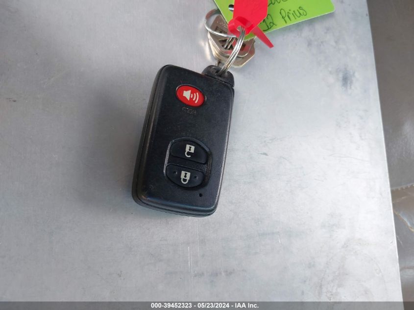 2012 Toyota Prius Three VIN: JTDKN3DU7C5483552 Lot: 39452323