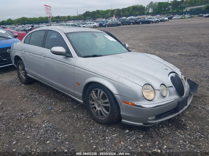 2003 Jaguar S-Type 4.2L V8 VIN: SAJEA01UX3HM58351 Lot: 39452326