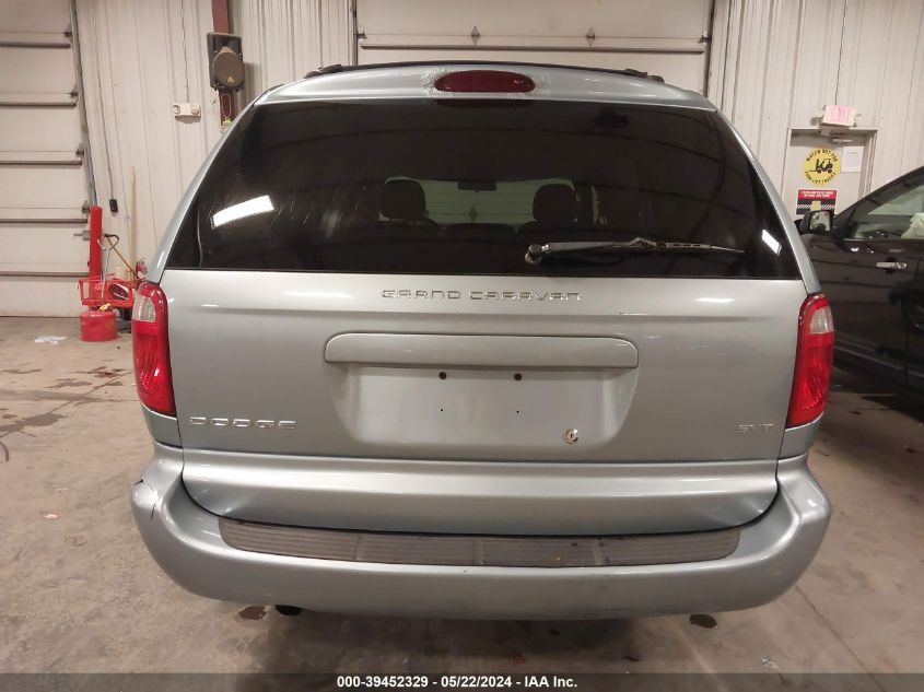 2006 Dodge Grand Caravan Sxt VIN: 2D4GP44L56R744751 Lot: 39452329