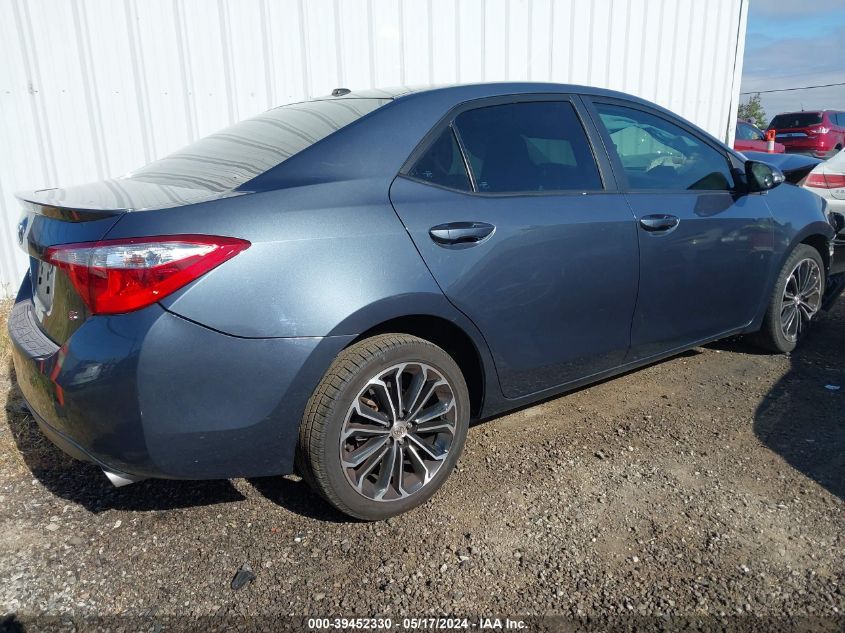 2014 Toyota Corolla S Premium VIN: 5YFBURHE7EP076720 Lot: 39452330