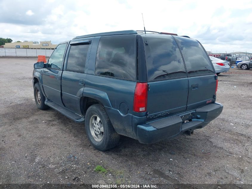 2000 GMC Yukon Denali VIN: 1GKEK13R2YR160800 Lot: 39452335