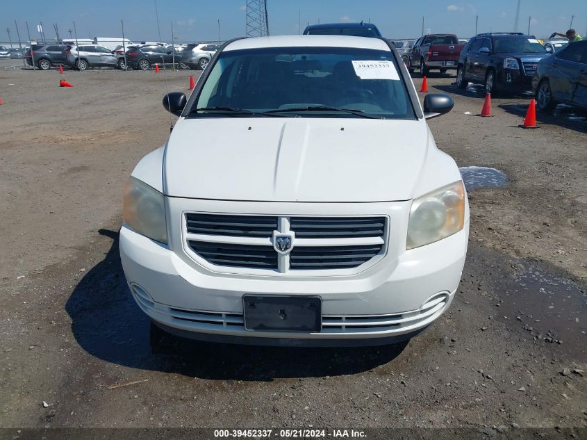 2009 Dodge Caliber Se VIN: 1B3HB28A79D211189 Lot: 39452337