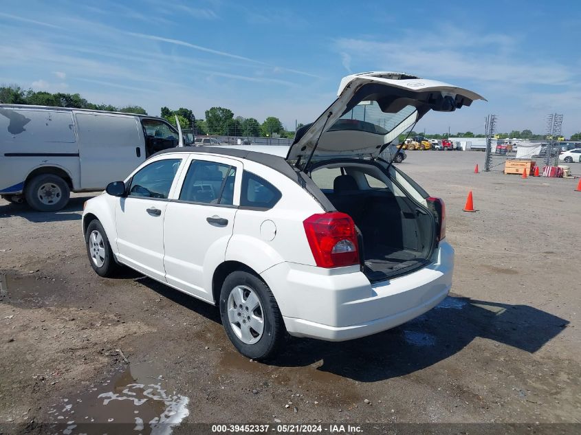 2009 Dodge Caliber Se VIN: 1B3HB28A79D211189 Lot: 39452337