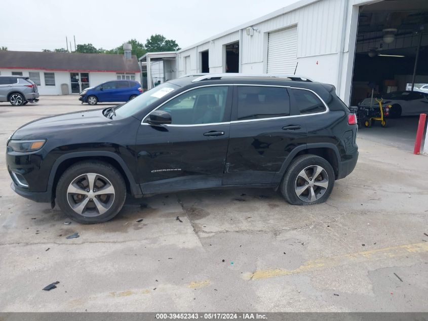 2019 Jeep Cherokee Limited 4X4 VIN: 1C4PJMDX1KD458488 Lot: 39452343