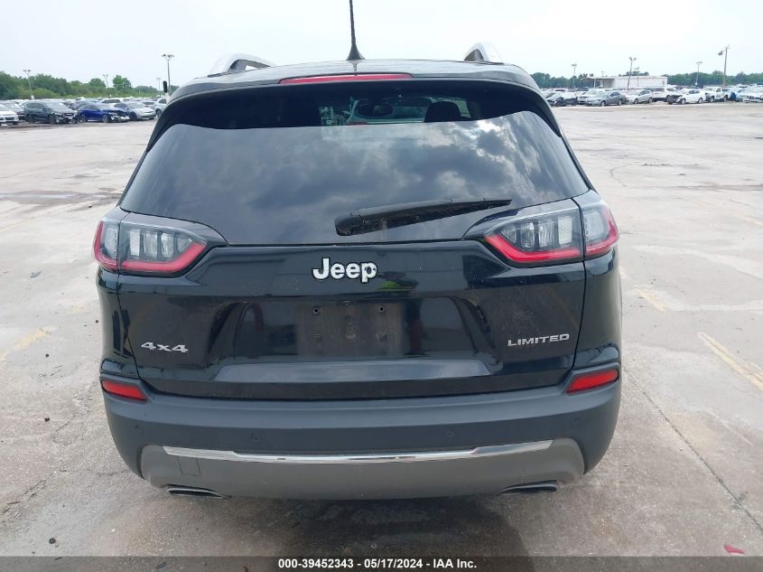 2019 Jeep Cherokee Limited 4X4 VIN: 1C4PJMDX1KD458488 Lot: 39452343