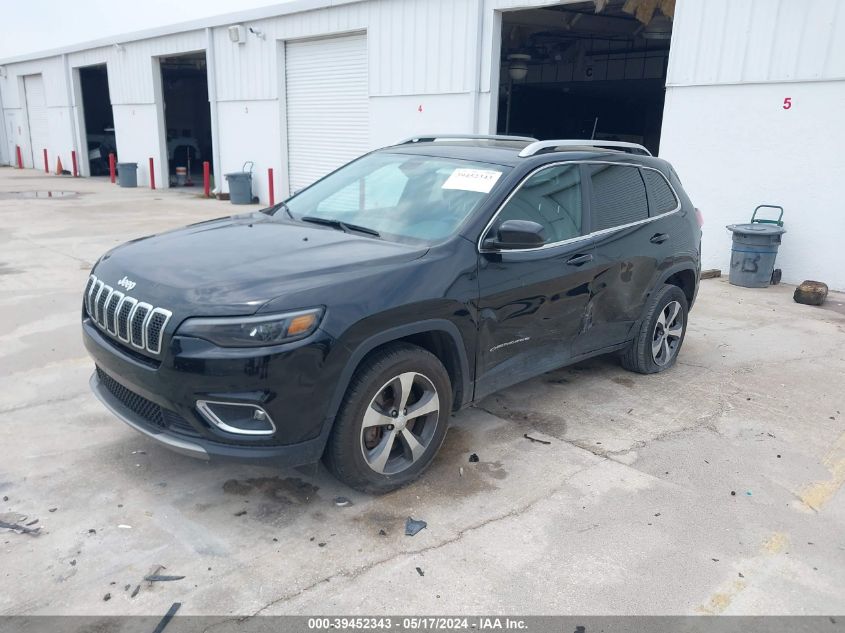 2019 Jeep Cherokee Limited 4X4 VIN: 1C4PJMDX1KD458488 Lot: 39452343