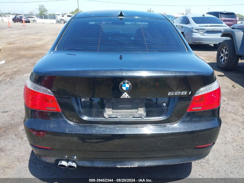 2009 BMW 528I VIN: WBANU53509C119531 Lot: 39452344