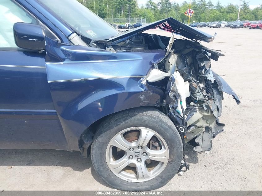 2013 Honda Pilot Ex VIN: 5FNYF4H42DB039485 Lot: 39452359