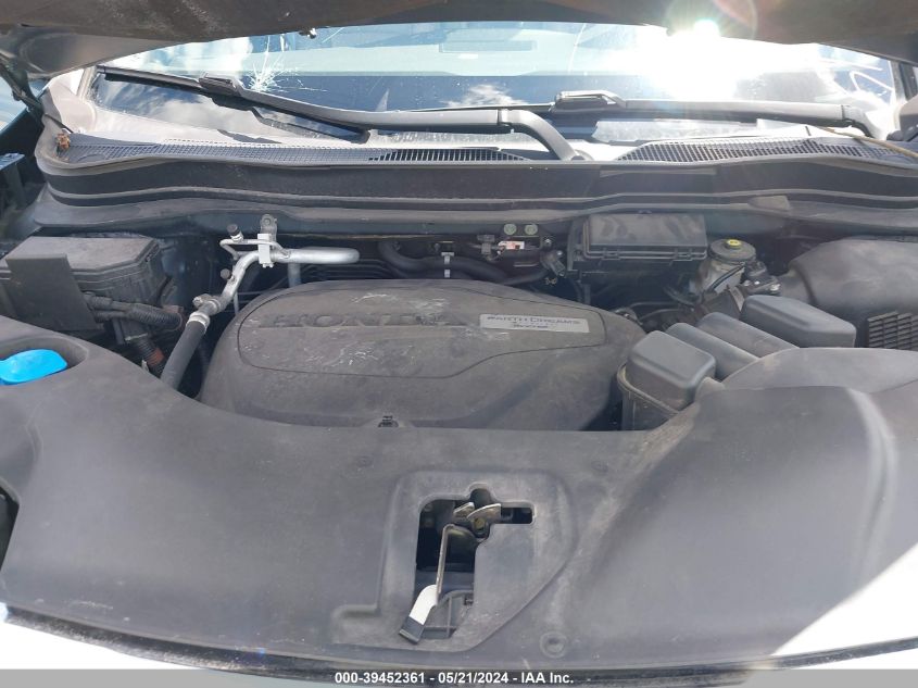 2019 Honda Pilot Touring VIN: 5FNYF6H67KB087039 Lot: 39452361