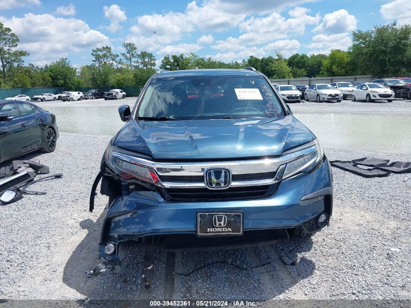 2019 Honda Pilot Touring VIN: 5FNYF6H67KB087039 Lot: 39452361