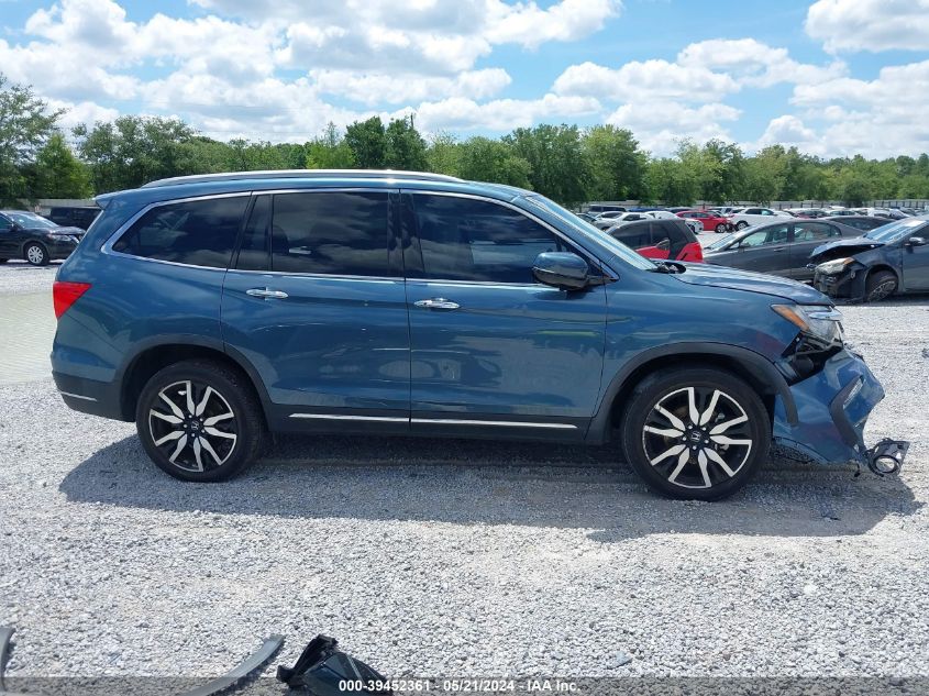 2019 Honda Pilot Touring VIN: 5FNYF6H67KB087039 Lot: 39452361