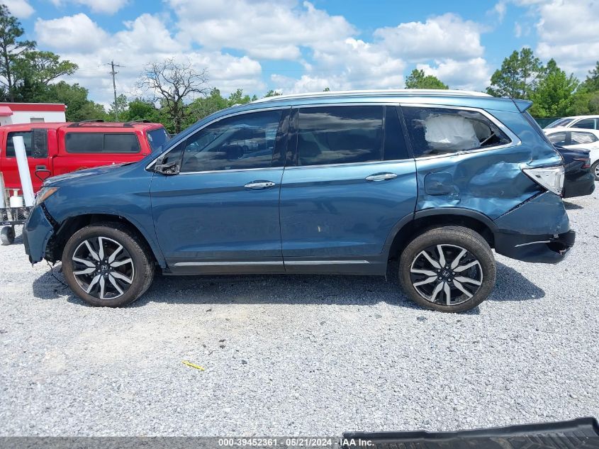 2019 Honda Pilot Touring VIN: 5FNYF6H67KB087039 Lot: 39452361
