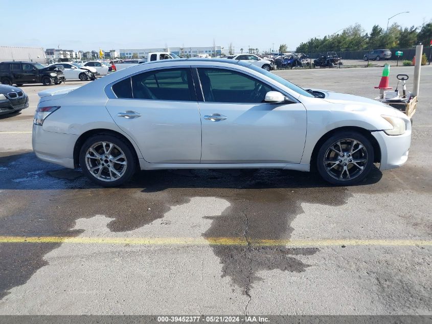 2012 Nissan Maxima 3.5 Sv VIN: 1N4AA5AP9CC804980 Lot: 39452377