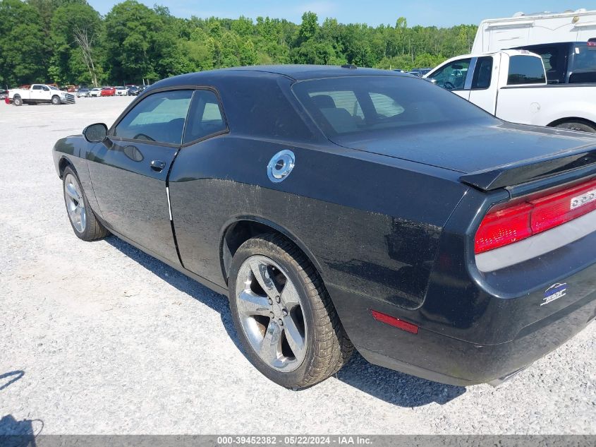 2013 Dodge Challenger R/T VIN: 2C3CDYBT8DH724600 Lot: 39452382