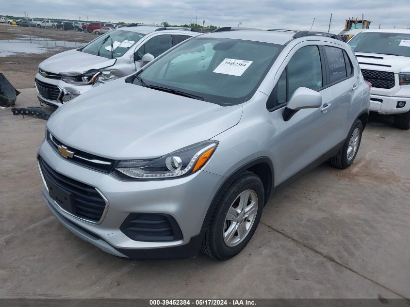 2021 Chevrolet Trax Fwd Lt VIN: KL7CJLSB0MB341349 Lot: 39452384