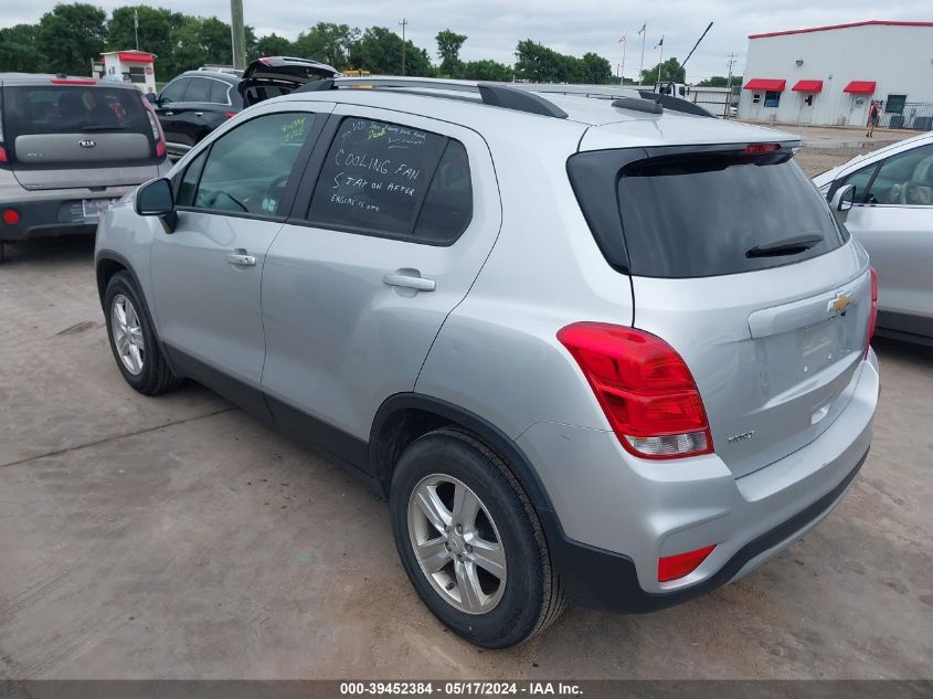 2021 Chevrolet Trax Fwd Lt VIN: KL7CJLSB0MB341349 Lot: 39452384