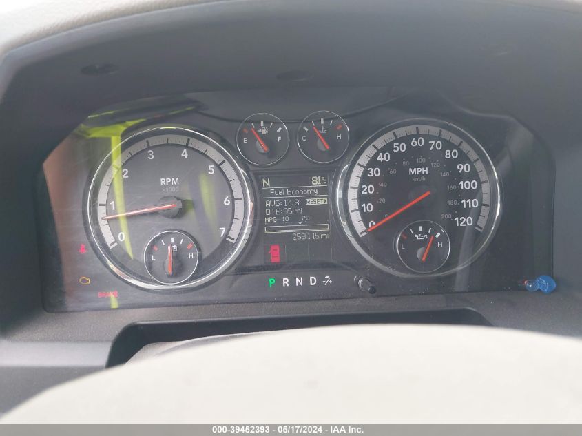 2012 Ram 1500 Slt VIN: 1C6RD6GT9CS148940 Lot: 39452393