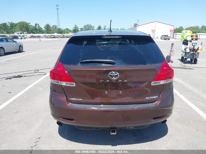 2012 Toyota Venza Xle V6 VIN: 4T3BK3BB7CU066855 Lot: 39452400