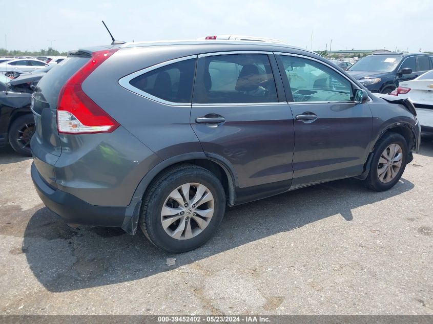 2013 Honda Cr-V Ex-L VIN: 2HKRM3H78DH518252 Lot: 39452402