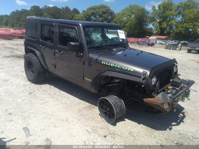 2016 Jeep Wrangler Unlimited Rubicon VIN: 1C4HJWFG4GL348139 Lot: 39452405