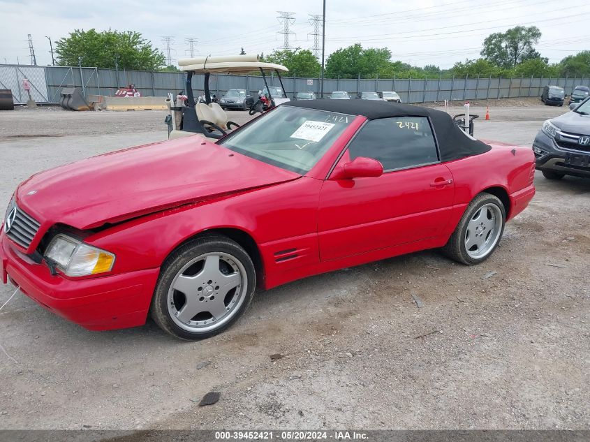 1999 Mercedes-Benz Sl 500 VIN: WDBFA68F2XF180820 Lot: 39452421