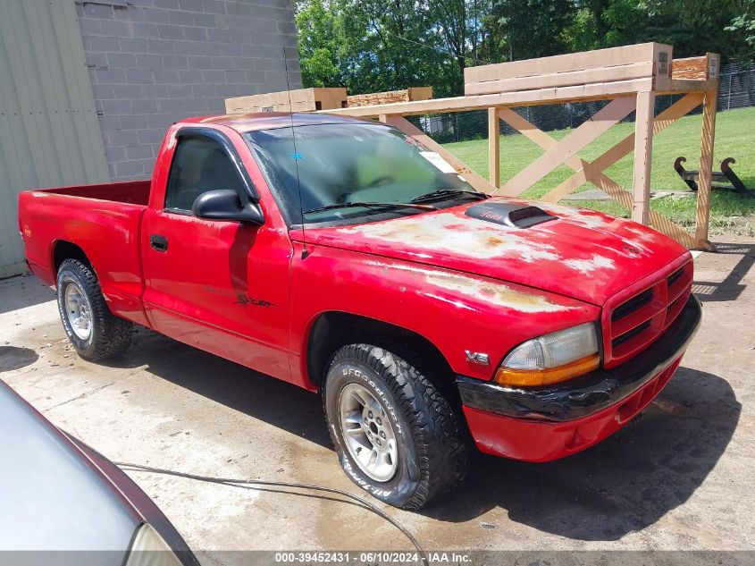 1997 Dodge Dakota Slt/Sport VIN: 1B7FL26X9VS155076 Lot: 39452431