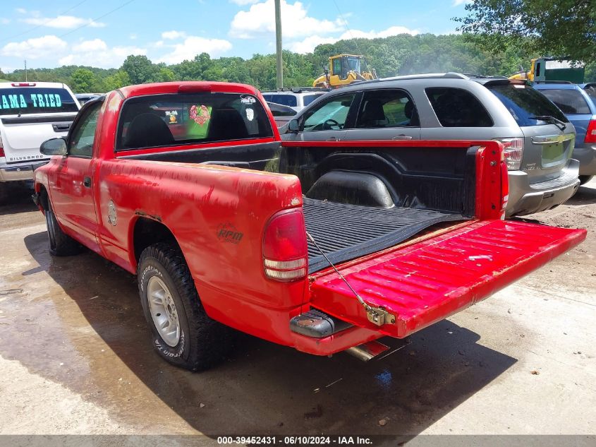 1997 Dodge Dakota Slt/Sport VIN: 1B7FL26X9VS155076 Lot: 39452431