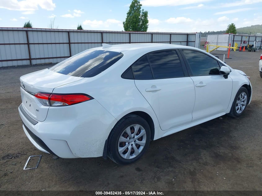 2020 TOYOTA COROLLA LE - JTDEPRAE8LJ101608