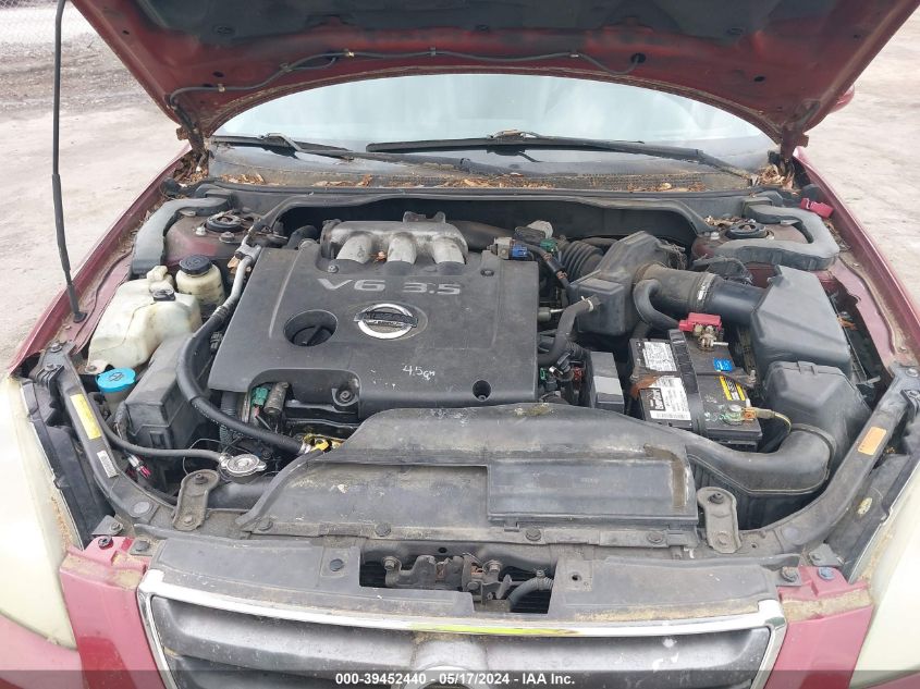 2004 Nissan Altima 3.5 Se VIN: 1N4BL11EX4C118955 Lot: 39452440