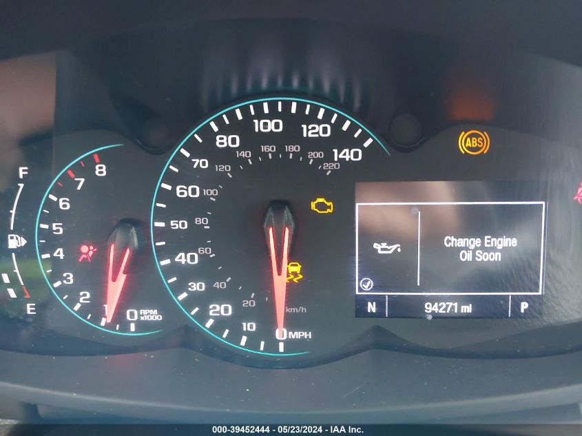 2020 Chevrolet Trax Fwd Lt VIN: KL7CJLSBXLB013855 Lot: 39452444