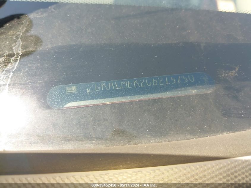 2012 GMC Terrain Sle-1 VIN: 2GKALMEK2C6215750 Lot: 39452450